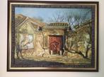 Schilderij met poort, Ophalen