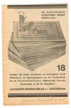 Bruintje Beer - Advertentie uit Alg. Handelsblad 1938, Verzamelen, Ophalen of Verzenden, Gebruikt