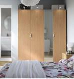 Ikea Pax Kast 175 breed Hout, Spiegel. Stoere Robuuste Look, Huis en Inrichting, Kasten | Kledingkasten, Ophalen, 200 cm of meer