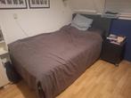 Bed 200x120x55, Huis en Inrichting, Ophalen, Strak, modern., Gebruikt, Zwart