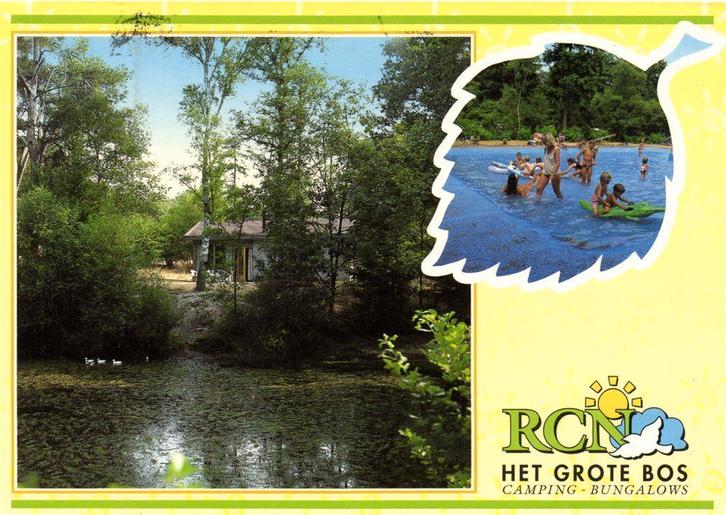 RCN Het Grote Bos, Doorn - 2 afb - 1998 gelopen, Verzamelen, Ansichtkaarten | Nederland, Gelopen, Utrecht, Voor 1920, Ophalen of Verzenden