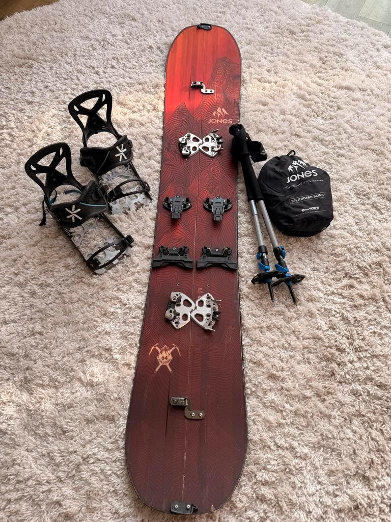 ≥ Jones Solution Splitboard 164 — Snowboarden — Marktplaats