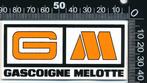 Sticker: Gascoigne Melotte (Maat S), Ophalen of Verzenden