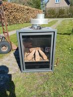 Faber gaskachel/gashaard inbouw, Ophalen, Gebruikt, Inbouwhaard, Gashaard