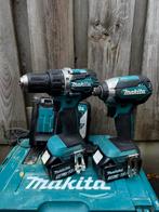 Makita combiset 18 volt, Doe-het-zelf en Verbouw, Gereedschap | Boormachines, Ophalen of Verzenden, Gebruikt, Boormachine