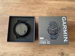 Garmin Fenix 6s Sapphire 42mm, Zwart, Garmin, Ophalen of Verzenden, Zo goed als nieuw
