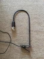 klemlamp industrieel vintage, Huis en Inrichting, Lampen | Tafellampen, Ophalen of Verzenden, Minder dan 50 cm