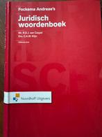 Fockema Andreae Juridisch Woordenboek, Ophalen of Verzenden, Gelezen, Overige uitgevers, Nederlands