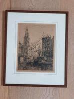 ets Martin van Waning Zuiderkerk toren Amsterdam Gesign RO., Ophalen