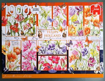 Jumbo puzzel Tulips from Holland van Janneke Brinkman 1000st beschikbaar voor biedingen