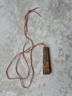 Ketting met oceaan jaspis hanger, Ophalen of Verzenden, Nieuw, Bruin, Steen of Mineraal