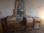 Art Deco kaptafel en nachtkastje, Ophalen