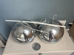 Zuiver Retro ’70 Chrome hanglamp (set van 2), Huis en Inrichting, Lampen | Hanglampen, Ophalen, Zo goed als nieuw, Metaal, Retro