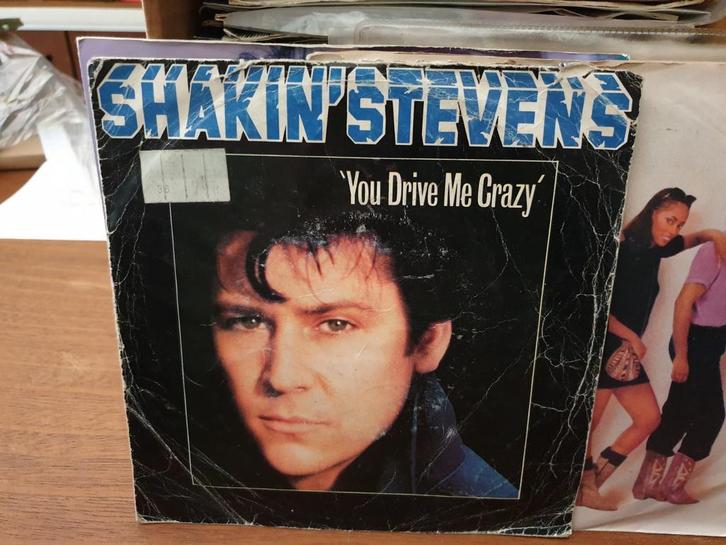 Shakin' Stevens- You drive me Crazy (x19), Cd's en Dvd's, Vinyl Singles, Gebruikt, Pop, Ophalen of Verzenden