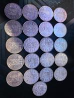 Verzameling 2½ Gulden Zilveren Munten (1959 t/m 1964) – 21 s, Postzegels en Munten, Ophalen of Verzenden, Koningin Juliana, 2½ gulden