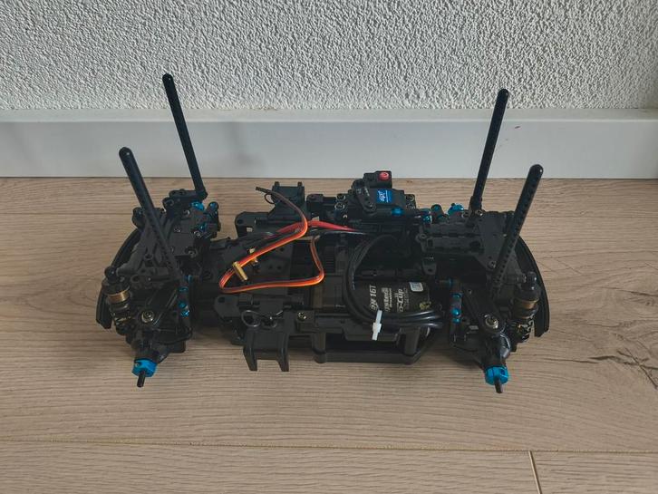 Tamiya mb01 MB-01, met upgrades, Hobby en Vrije tijd, Modelbouw | Radiografisch | Auto's, Zo goed als nieuw, Auto onroad, Ophalen of Verzenden