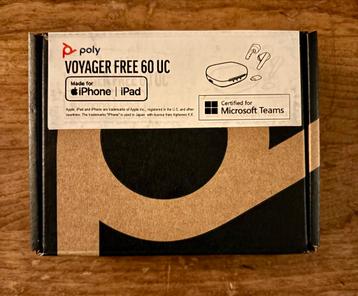 Poly Voyager FREE 60 UC + USB-C dongle (gloednieuw) beschikbaar voor biedingen