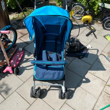 Hauck licht gewicht reisbuggy met hoes beschikbaar voor biedingen