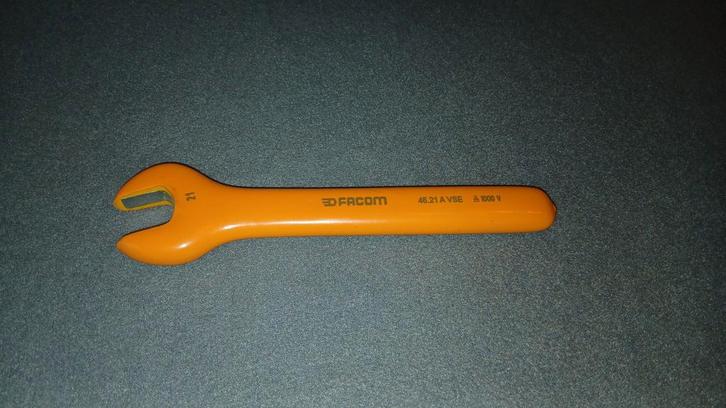 Facom geïsoleerde Sleutel 1000V - als nieuw, Doe-het-zelf en Verbouw, Gereedschap | Handgereedschap, Zo goed als nieuw, Ophalen of Verzenden