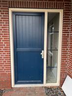 Kunststof voordeur met zijlicht, Doe-het-zelf en Verbouw, Kozijnen en Schuifpuien, Ophalen, Kunststof, Deurkozijn, Zo goed als nieuw