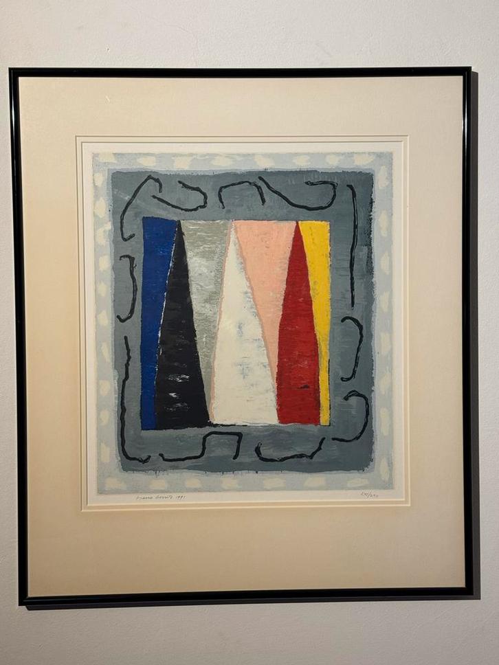 Zeefdruk Harrie Gerritz, 1991, Antiek en Kunst, Kunst | Litho's en Zeefdrukken, Ophalen