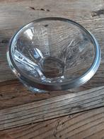 Kristal glazen schaaltje Lichtcrystal met Zilveren Rand, Antiek en Kunst, Antiek | Glas en Kristal, Ophalen of Verzenden