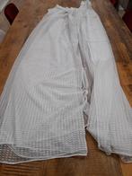 vintage Vitrage licht grijs, Ophalen of Verzenden, Zo goed als nieuw, Grijs, 100 tot 150 cm