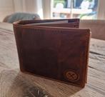 Leren portomonnee heren/dames Hide&Stitches bruin NIEUW, Overige merken, Bruin, Nieuw, Ophalen of Verzenden