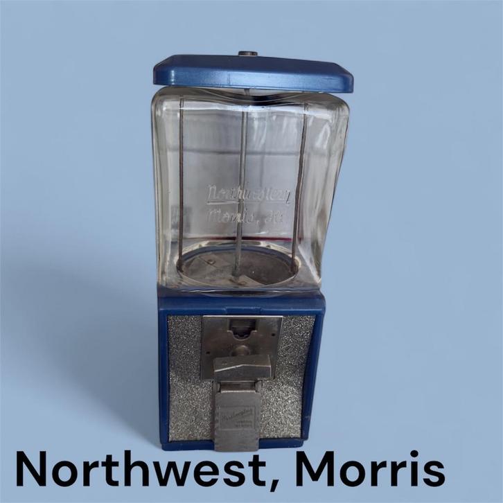 Vintage Northwestern Morris Ilinois Snoepautomaat, Antiek en Kunst, Antiek | Overige Antiek, Ophalen of Verzenden