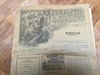 Muzikale Bloemlezing uit het jaar 1908, Ophalen of Verzenden, Voor 1920, Nederland, Tijdschrift