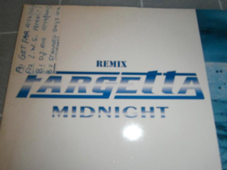 Fargetta – Midnight (Remix). 1996. Italodance Happy Hardcore, Cd's en Dvd's, Vinyl | Dance en House, Gebruikt, Dance Populair