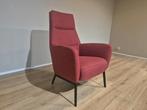 Prominent E101 Fauteuil - Rood - Stof - Design - Nieuwstaat, Voltastraat 21, Barneveld, Prominent, Minder dan 75 cm, Ophalen of Verzenden