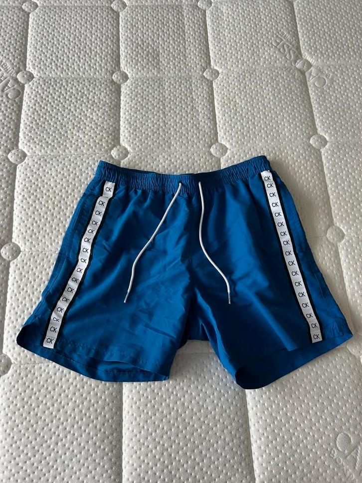 Calvin Klein zwembroek S, Kleding | Heren, Badmode en Zwemkleding, Zwemshort, Maat 46 (S) of kleiner, Blauw, Ophalen of Verzenden