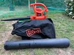 Black+Decker Bladblazer met Zak - Elektrisch, Ophalen, Gebruikt, Handgedragen, Met opvangzak
