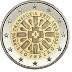 De Speciale 2 Euro munt SLOWAKIJE 2023 "Bloedstranfusie"., Postzegels en Munten, Munten | Europa | Euromunten, 2 euro, Slowakije