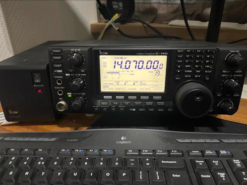 Icom ic-7410 hf set met voeding sp-125, Telecommunicatie, Zenders en Ontvangers, Zo goed als nieuw, Zender en Ontvanger, Ophalen