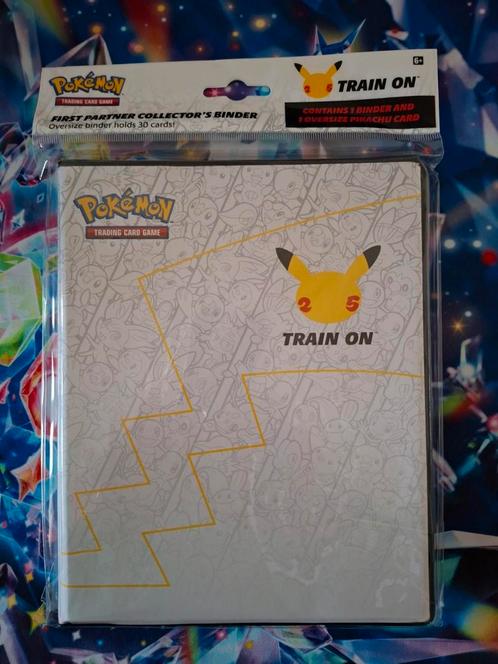 Pokémon Jumbo binder + Pikachu jumbo sealed, Hobby en Vrije tijd, Verzamelkaartspellen | Pokémon, Zo goed als nieuw, Ophalen of Verzenden