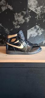 Air Jordan 1 Retro High OG 'Black Metallic Gold', Zwart, Nike, Nieuw, Ophalen of Verzenden