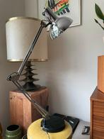 Vintage verchroomde bureaulamp knikarm jaren 70, Jaren 70, Gebruikt, Ophalen of Verzenden, Metaal