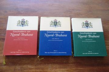 3 boeken - Geschiedenis van Noord-Brabant