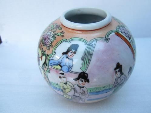 Famille Verte gemberpot uit de 19e eeuw in Kangxi style., Antiek en Kunst, Antiek | Porselein, Ophalen of Verzenden