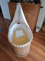 Oude rieten wieg, Kinderen en Baby's, Babywiegjes en Ledikanten, Ophalen, Gebruikt, Wieg