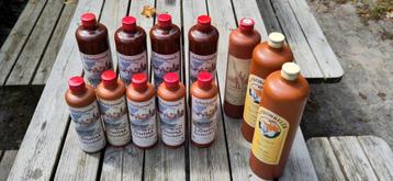 Aardewerk flessen, 0,35, 0,7 en 1 liter, leeg beschikbaar voor biedingen