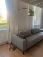 RVS booglamp, Huis en Inrichting, Lampen | Vloerlampen, Ophalen, Zo goed als nieuw