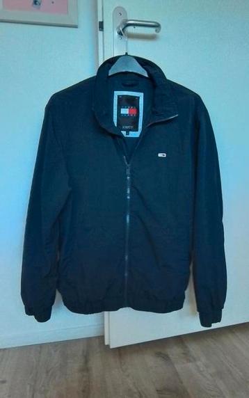 Tommy Hilfiger Tussenjack Blauw Maat L beschikbaar voor biedingen