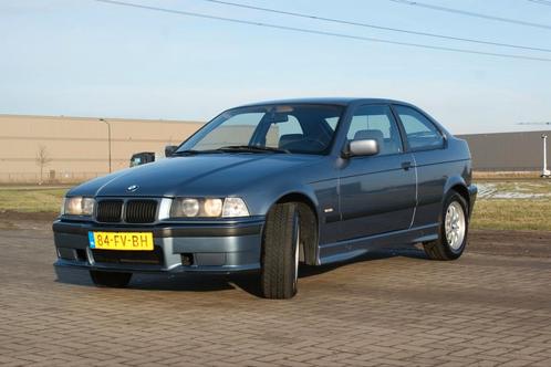 BMW 3-Serie (e36) 1.6 I 316 Compact AUT 2000 Blauw, Auto's, BMW, Particulier, 3-Serie, ABS, Airbags, Airconditioning, Bluetooth