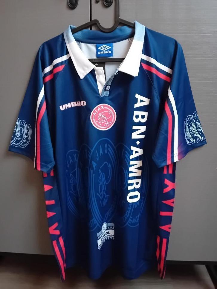 Ajax uitshirt eind jaren 90, Verzamelen, Sportartikelen en Voetbal, Zo goed als nieuw, Shirt, Ajax, Ophalen of Verzenden