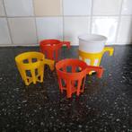 Vintage - retro koffiebekerhouders - camping, Ophalen of Verzenden