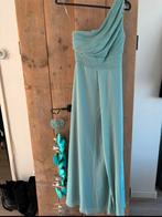 Eva en lola lange jurk (gala)mint turquoise large, Galajurk, Maat 42/44 (L), Ophalen of Verzenden, Zo goed als nieuw