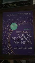 Bryman’s social research methods, Boeken, Zo goed als nieuw, Verzenden, WO